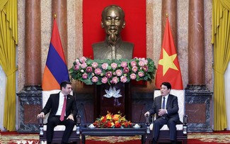 Vietnam atesora amistad tradicional y cooperación multifacética con Armenia