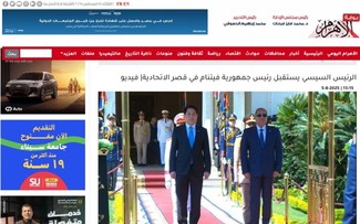 Visita del presidente de Vietnam acapara atención de medios egipcios 