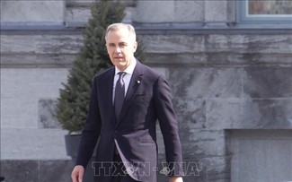 Le Premier ministre canadien Mark Carney entame sa première visite en Europe