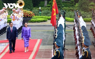 La Première ministre thaïlandaise Paetongtarn Shinawatra conclut sa visite officielle au Vietnam