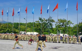 Préparation des Casques bleus vietnamiens pour les missions de paix