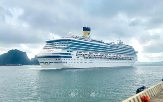 Cruise ship brings nearly 3,000 foreign guests to Ha Long