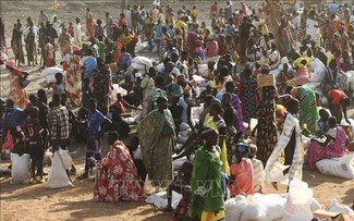 Sudan capital gets first aid convoy since war began