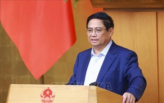 Premierminister Pham Minh Chinh leitet die Monatssitzung der Regierung