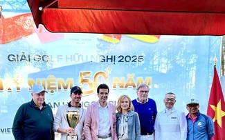 Das Freundschafts-Golfturnier vertieft die Beziehungen zwischen Vietnamesen und deutschen Freunden