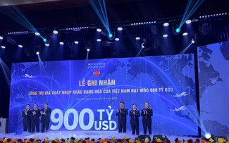 Das vietnamesische Handelsvolumen erreicht erstmals 900 Milliarden US-Dollar