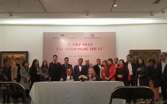 Das vietnamesische Museum für bildende Kunst nimmt fast 1000 Kunstwerke auf