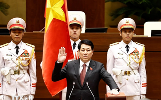 각국 지도자, 르엉 끄엉 베트남 국가주석 축하