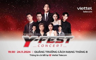 2024년 비엣텔 Y-Fest 콘서트, 11월 24일 개최