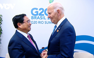 ‘G20 정상회의 참석’ 팜 민 찐 총리, 각국 정상 및 국제기구 지도자 만나