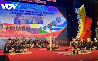 2025년 닥락성 소수민족 전통악기 및 꽁찌엥 축제 개막