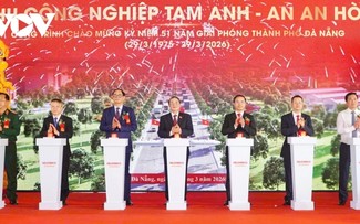 岘港4.1万亿越盾工业园开工建设