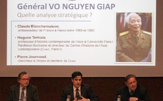 Un débat sur le général Vo Nguyên Giap à Paris