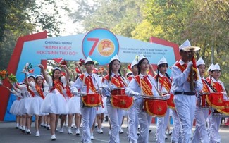 Marche des élèves de la capitale