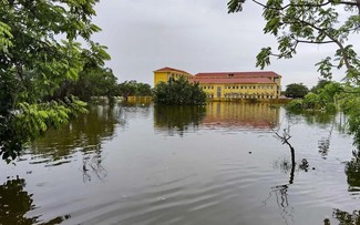 Hanoi's schools closed for in-person classes amid heavy rains