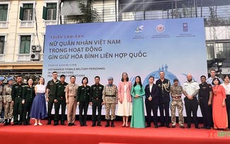 Vietnamese servicewomen’s photos offer insights into female peacekeepers’ work