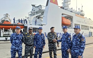 Vietnam Coast Guard ship visits India for exchange program