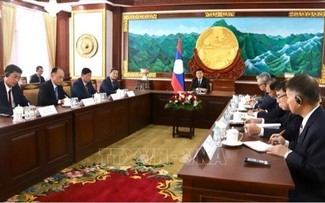 Presiden Vietnam, Luong Cuong Lakukan Pembicaraan Online dengan Sekjen, Presiden Laos, Thongloun Sisoulith