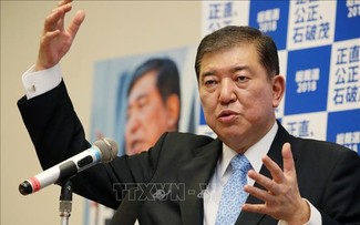 日本　自民党総裁選　愛媛の党員票は石破茂氏最多も