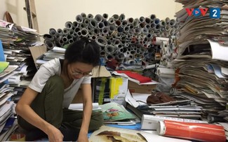 「不要な紙」を「有用なノートに」変える ハノイ市民の若者による環境ごみ削減の取り組み