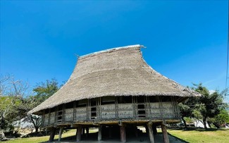 Typical house of the Gie Trieng