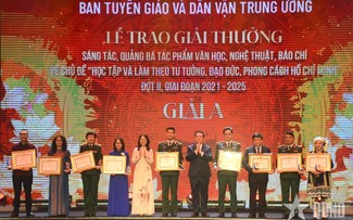 Awards promote studying and following Ho Chi Minh's ideology