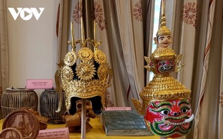 Living heritage behind Khmer ceremonial hats and masks