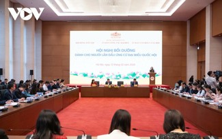 First-time National Assembly candidates receive skills training in Hanoi