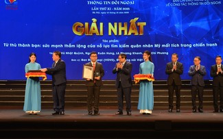 VOV5 giành giải Nhất Giải thưởng toàn quốc về Thông tin đối ngoại lần thứ XI