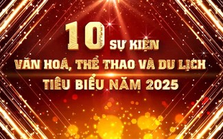 10 sự kiện Văn hóa, Thể thao, Du lịch tiêu biểu năm 2025
