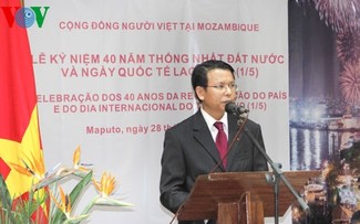 Aktivitäten im Ausland zum 40. Jahrestag der Vereinigung Vietnams 