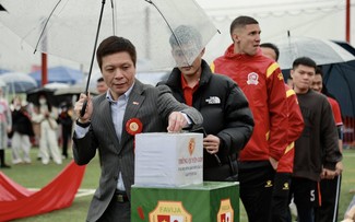 Vietnamesen in Japan zeigen Solidarität mit Zentralvietnam durch ein bedeutungsvolles Fußballturnier