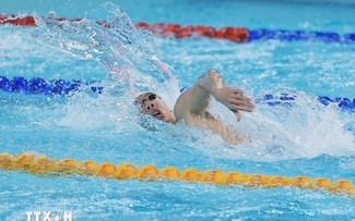 Nguyen Huy Hoang gewinnt 5. Goldmedaille über 1.500 Meter Freistil in Folge bei SEA Games
