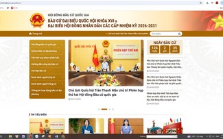 Công bố Trang thông tin điện tử về bầu cử