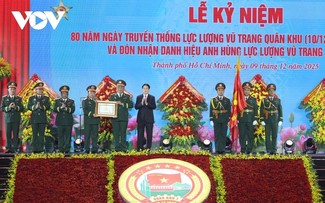 Chủ tịch nước Lương Cường dự Lễ kỷ niệm 80 năm Ngày truyền thống Lực lượng vũ trang Quân khu 7