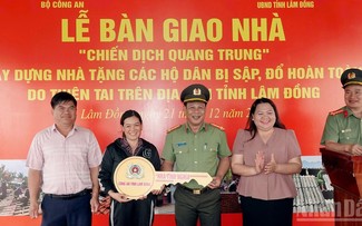 Lâm Đồng: Khánh thành căn nhà đầu tiên trong “Chiến dịch Quang Trung”