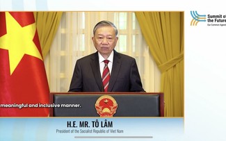 Top leader reiterates Vietnam’s commitment to contribution to UN Summit of Future