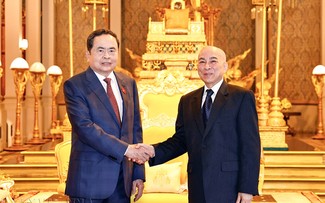 NA Chairman pays courtesy visit to Cambodian King