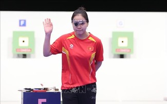 Star shooter Trinh Thu Vinh named Vietnam's athlete of the year 