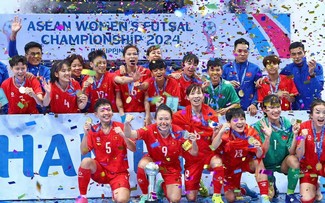 Vietnam women's futsal team nominated in world's Top 10 by Futsalplanet