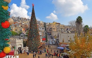 Nazareth lights up Christmas season after two years of conflict