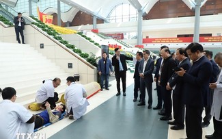 Medical rehearsal held to serve National Party Congress 