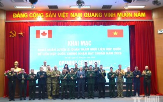 Vietnam hosts another peacekeeping training course 