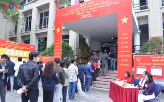 Voter turnout for National Assembly election reaches over 99%