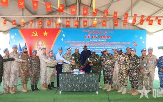 아비에이에서 베트남 인민군 창건 81주년 기념식 개최