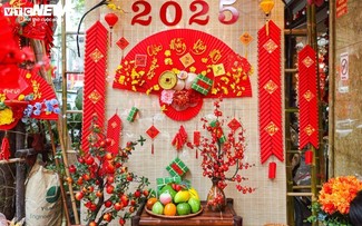 На улице Хангма царит атмосфера Тэт