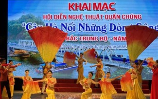 Tôn vinh văn hóa Bắc Trung bộ qua hội diễn “Câu hò nối những dòng sông“