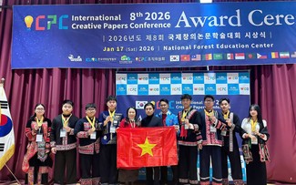 Học sinh dân tộc thiểu số Việt Nam giành 2 huy chương vàng tại Cuộc thi Khoa học Kỹ thuật Quốc tế tại Hàn Quốc