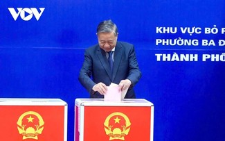 Hơn 78 triệu cử tri Việt Nam thực hiện quyền và nghĩa vụ công dân trong Ngày hội non sông