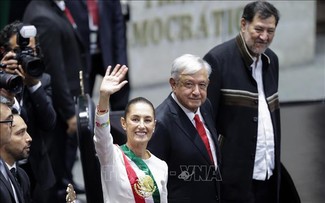 Claudia Sheinbaum sworn in as first female President of Mexico